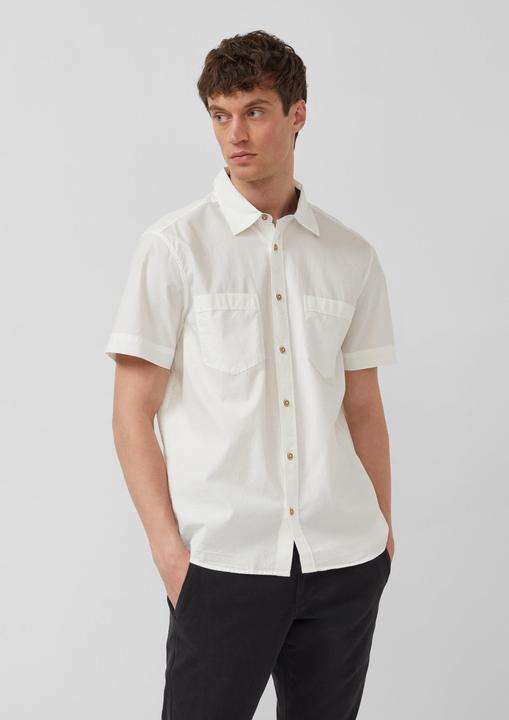 Immagine prodotto s.Oliver Regular Fit: Leichtes Kurzarmhemd aus Baumwolle mit Brusttasche (S)