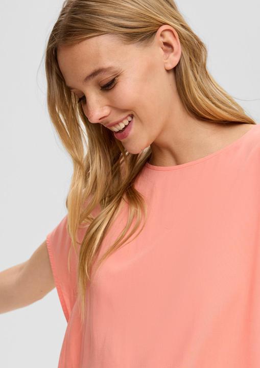 Actual product image S.Oliver Bluse Oversized Viskose-Bluse mit verlängertem Rückenteil (38)