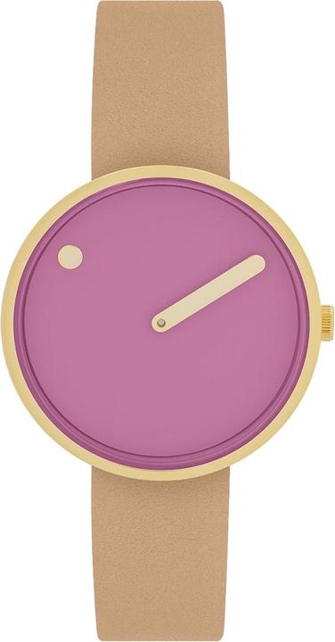 Immagine prodotto Picto 34078-4514G Unisex Pink 34mm 5ATM (Orologio da polso analogico)