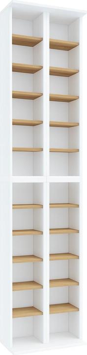 Actual product image VCM Wood CD DVD Stand Shelf Cabinet Almera (180 x 20 x 42 cm)