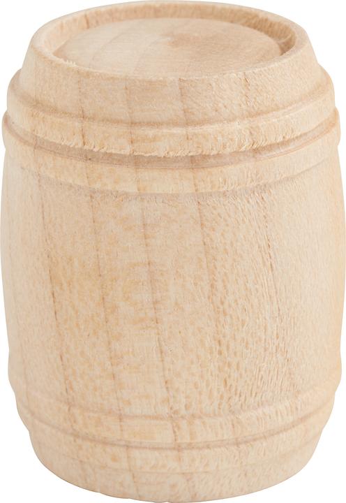 Produktbild VBS Holzfass mit 4 Ringen Höhe ca. 3cm