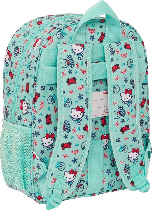 Produktbild Hello Kitty Schulrucksack Sea lovers türkis 26 x 34 x 11 cm