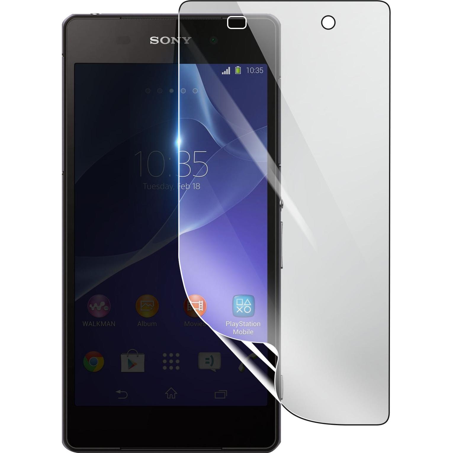 3MK Hydrogel Bildschirmfolie für Sony Xperia Z2 (1 Stück, Sony Xperia Z2), Smartphone Schutzfolie, Transparent
