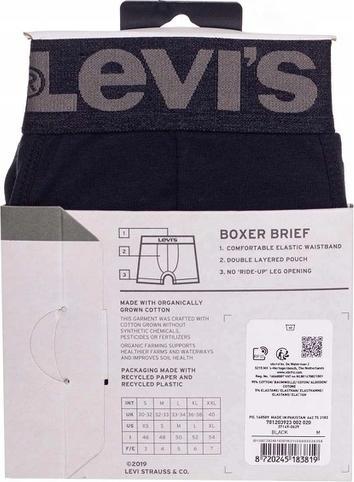 Immagine prodotto Levis 2erPack BoxerBrief Organic Cotton (L, Confezione da 2)