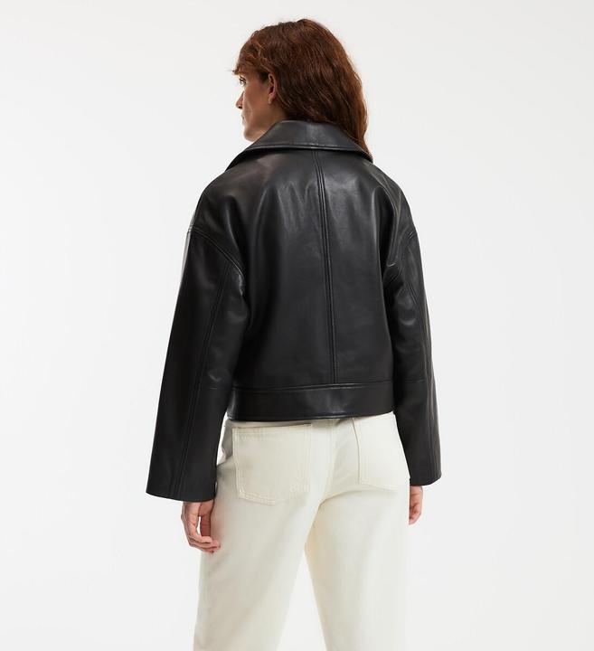 Produktbild La Redoute Collections Bikerjacke Signature THELMA aus Leder (M)