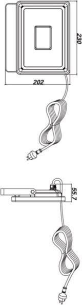 Actual product image Tecwerk LED-Strahler (4250 lm)