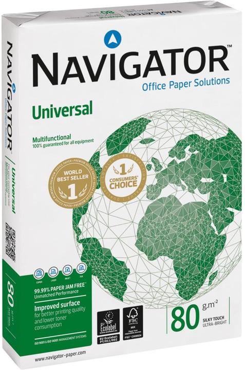 Actual product image Navigator Fischer Paper (A4, 2500 Sheets, 80 g/m²)