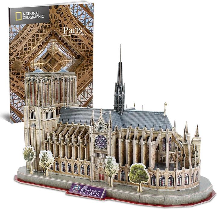 Actual product image Cubicfun 3D Puzzle Notre-Dame de Paris 128 Teile (128 pieces)