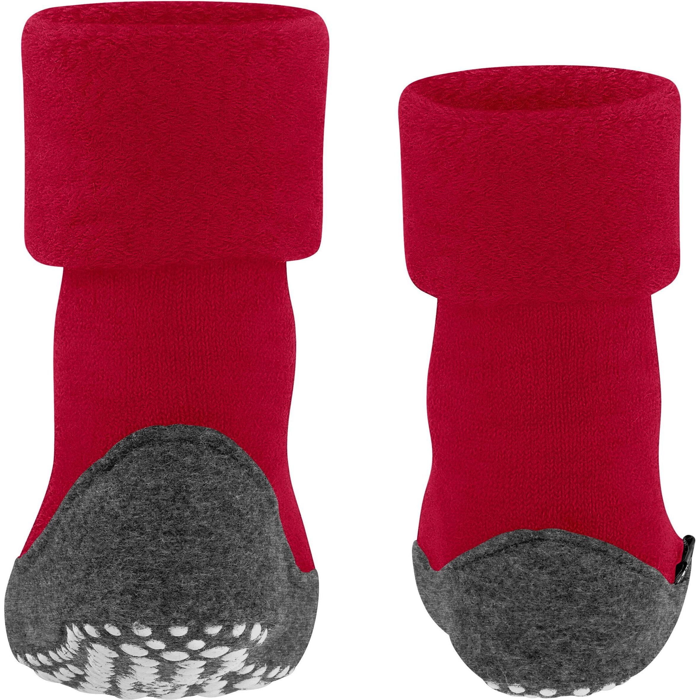 Thumbnail - Falke, Jungen, Hausschuhe, Cosyshoe Teens Kinder Hausschuhe, Rot, (33)
