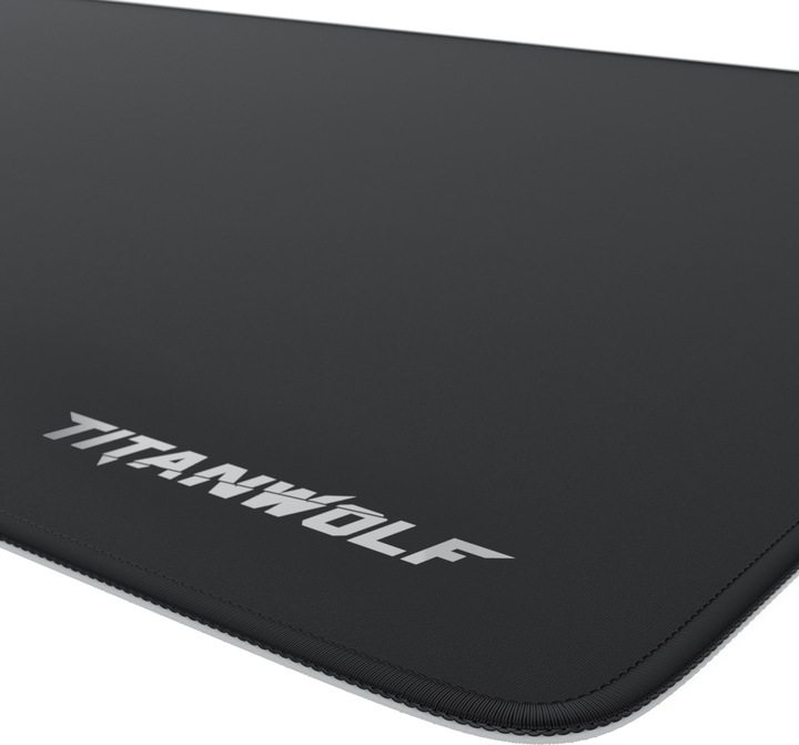 Produktbild Titanwolf Gaming Mauspad, XXL Speed Gaming Mausmatte / Extragrosse Fläche von 900 x 400mm, Logo (Wide)