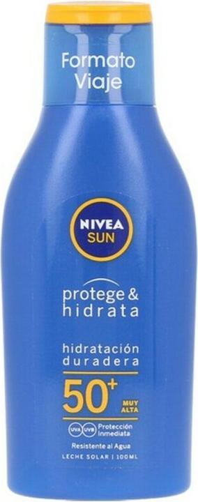 Produktbild NIVEA SUN PROTEGE&HIDRATA leche SPF50 100 ml (Sonnencreme, Sonnenmilch, SPF 50, 100 ml)