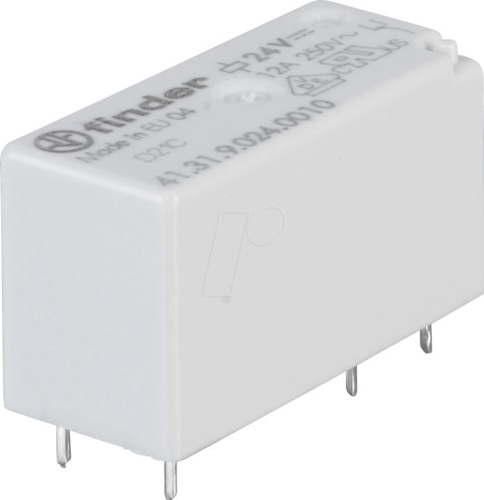 Produktbild Finder Printrelais 24VDC 12A Serie 41