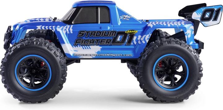 Actual product image Carson 1:10 XS Stadium Fighter 100% RTR blue (RTR Ready-to-Run)
