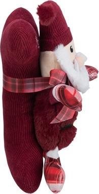 Image du produit Trixie xmas giftset bot met kerstman pluche / stof (Jouet en peluche chien)