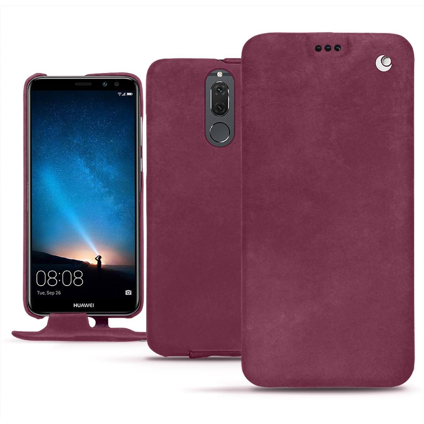 Thumbnail - Noreve Lederschutzhülle vertikal (Huawei Mate 10 Lite), Smartphone Hülle, Violett