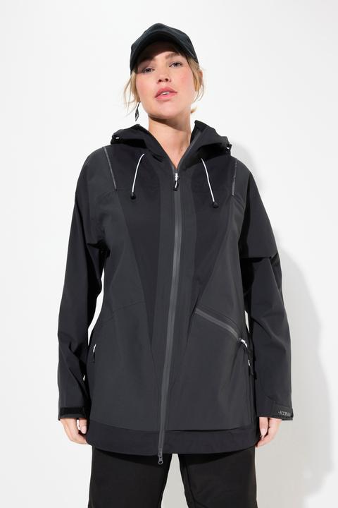 Produktbild Ulla Popken Funktionsjacke, wasserdicht, 2-Wege-Zipper, Reflektor (46, 48)