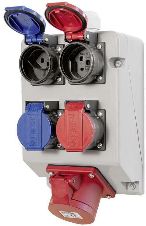 Steffen Steckdosenverteiler (5x, CEE 16/5, CEE 32/5, Typ 23, Typ 25)