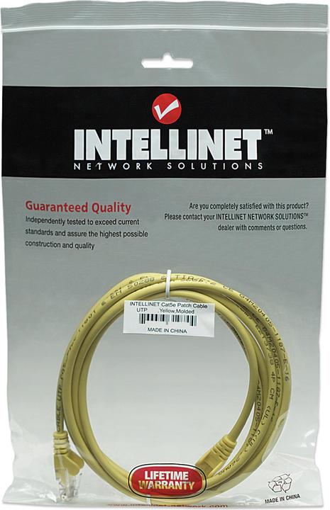 Produktbild Intellinet Netzwerkkabel, Cat5e, U/UTP (U/UTP, CAT5e, 7.50 m)