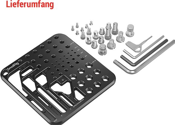 Actual product image SmallRig 3184 Screw and Hex Key Storage Plate (Various video accessories)