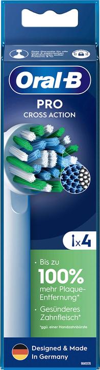 Actual product image Braun Oral-B Attachment Brushes Pro CrossAction 4er AM (4x)