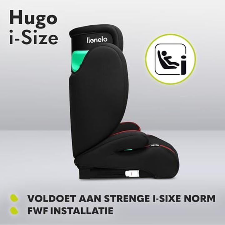 Actual product image Lionelo Hugo (Child seat, ECE R129/i-Size Standard)