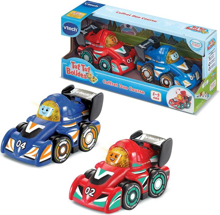 VTech Tut Tut Bolides - Coffret Duo Course (Louis + Tom)