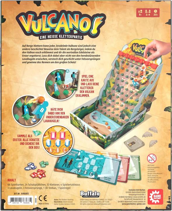 Immagine prodotto Game Factory Vulcano! (d) (Tedesco)