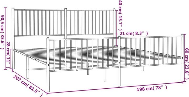 Actual product image VidaXL Ruddie (193 x 203 cm)