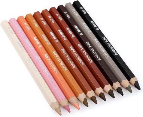 Jolly X-BIG Hautfarben Buntstifte farbsortiert, 10 St. (10x)