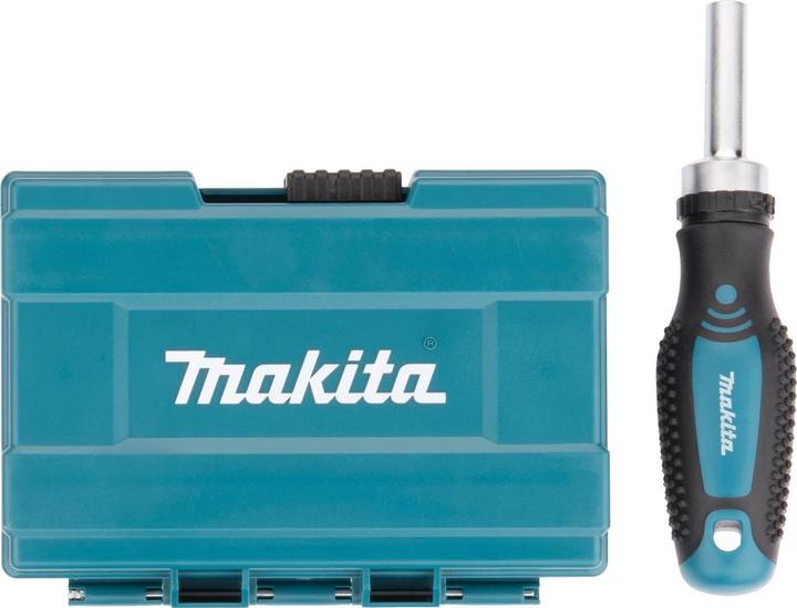 Image du produit Makita Ratschen- und Schrauber Set (Clé Allen, Croix Pozidriv PZ, Fente à visser)