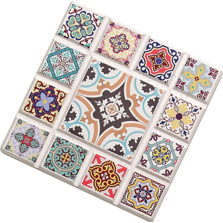 Actual product image Zassenhaus Untersetzer Marrakesch Stern (1 x, Glass coaster)