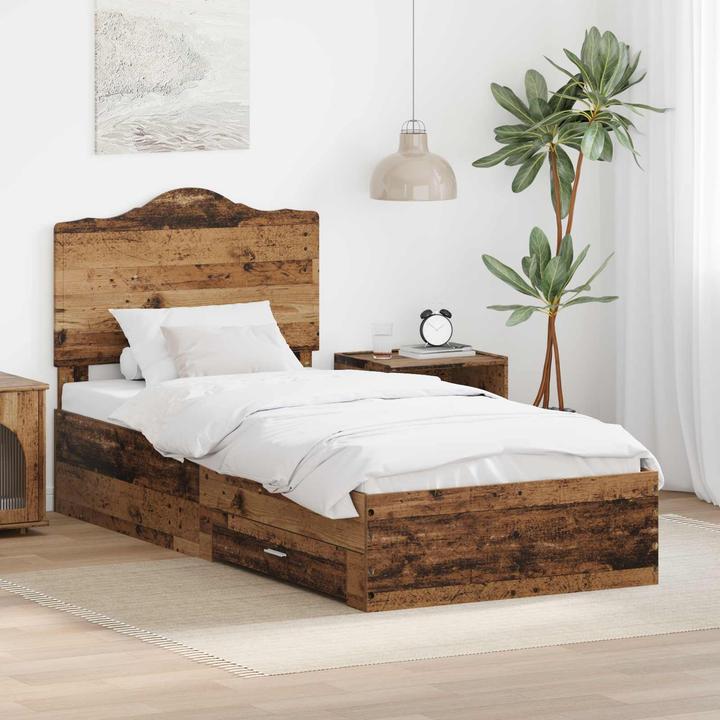 Image du produit vidaXL Moderner Bettrahmen (90 x 200 cm)