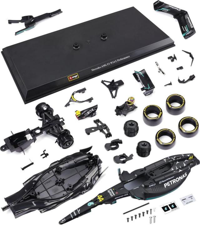 Bburago Mercedes-AMG F1 W14 E Perf. 1/24 Kit Hamilton 2024
