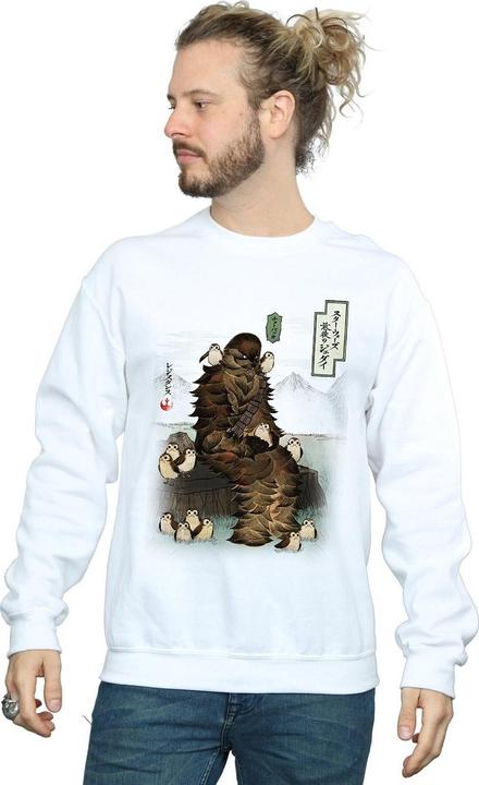 Produktbild Star Wars The Last Jedi Japanese Chewbacca Porgs Sweatshirt (XXL)