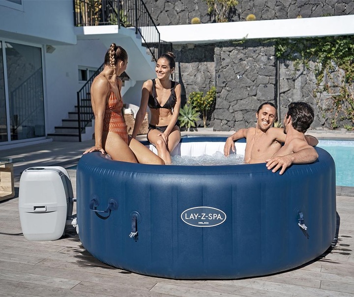 Produktbild Bestway Lay-Z-Spa Milan Airjet Plus (6 Pers.)
