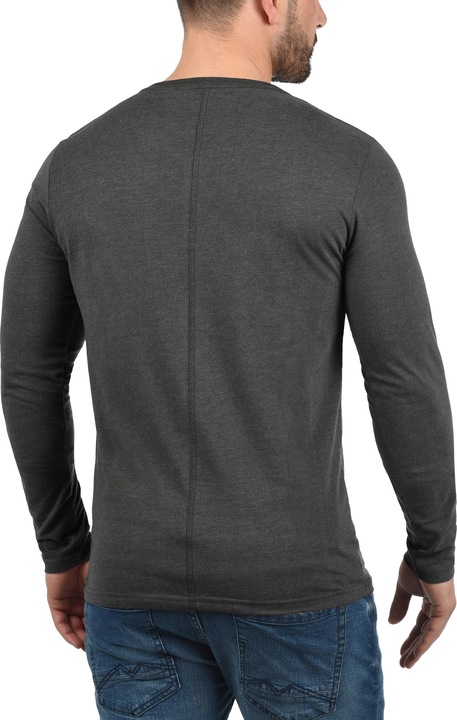 Immagine prodotto Solid Doriano Maglia Maglie A Maniche Lunghe Da Uomo Con Collo Grandad (M)