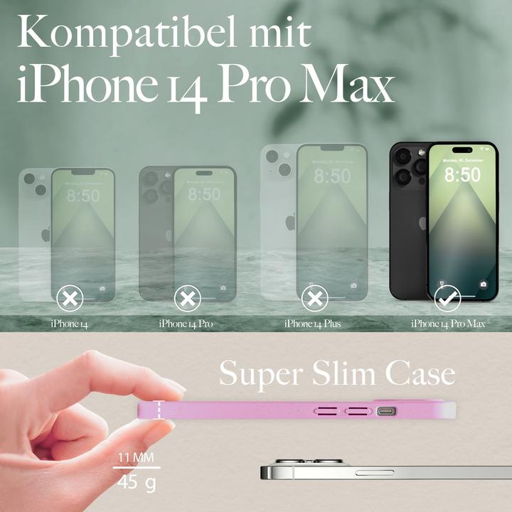 Produktbild Nalia Klare Transparente Silikon Hülle (Apple iPhone 14 Pro Max)