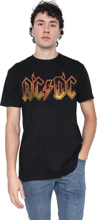 Immagine prodotto AC/DC Maglietta Logo Fuoco Uomo (M)
