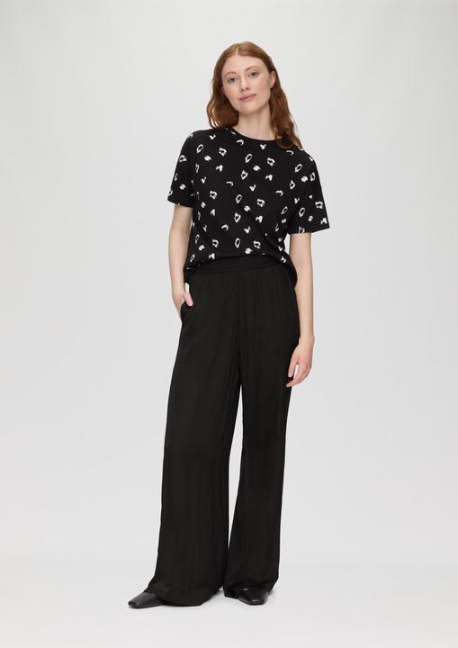 Produktbild S.Oliver Hose Culotte aus Satin mit elastischem Bund (38)