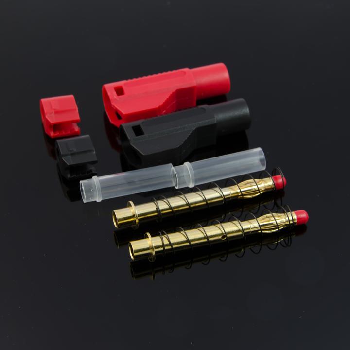 Image du produit Purecrea 2 pièces Fiche de laboratoire / Fiche banane 4mm 32A plaquée or