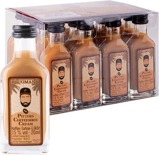 Produktbild Krugmann Pitters Coffeshot Cream 20x2cl (20 x 2 cl)