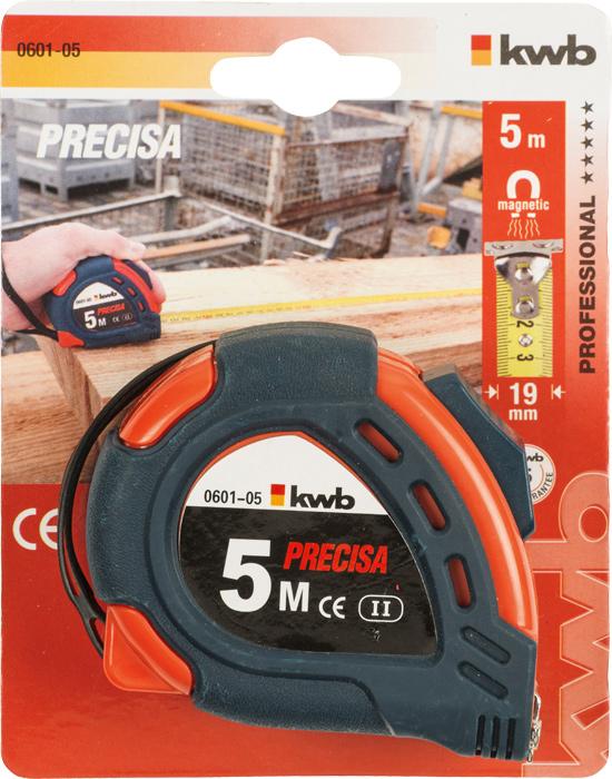 Image du produit kwb 060105 Mètre ruban 5 m Acier, plastique (5 m)