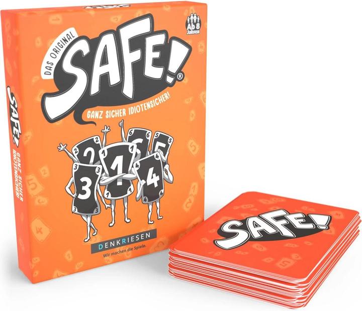Produktbild Denkriesen Safe!® Das Original - Ganz sicher idiotensicher! (Deutsch)