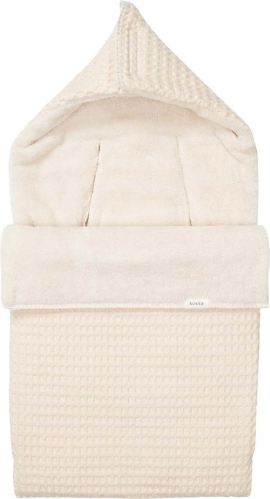 Produktbild Koeka Fusssack 0+ 3/5 Punkte Plüsch Oslo natural