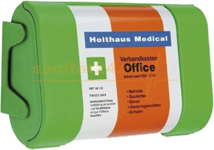 Produktbild Holthaus Medical Verbandskasten Office DIN 13157 grün (Verbandskasten)