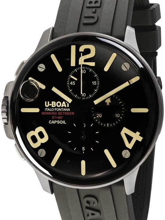 Produktbild U-Boat 8111/D Capsoil Chrono SS 45mm 10ATM (Chronograph, 45 mm)