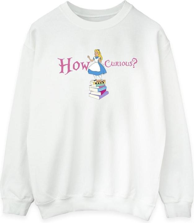 Produktbild Disney Alice im Wunderland Wie neugierig Sweatshirt (S)
