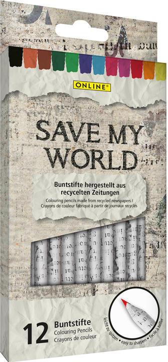 Immagine prodotto Online Pastelli Save My World 7920 12 pezzi (12x)