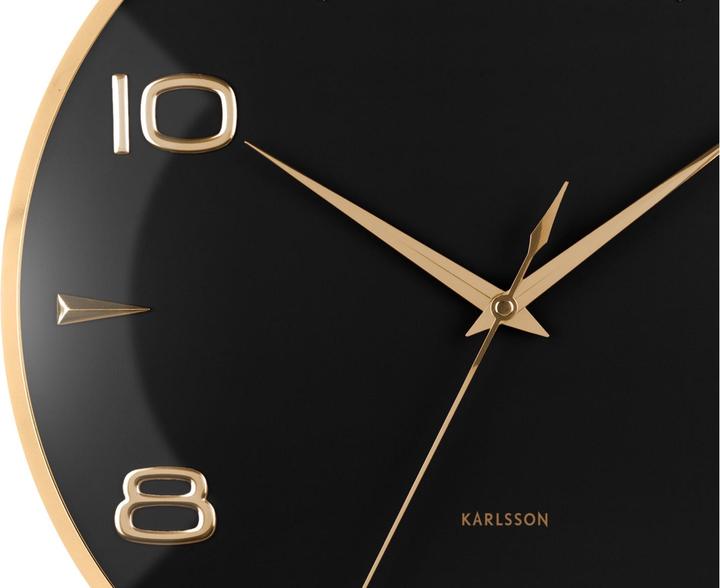 Produktbild Karlsson Wanduhr Sienna Glow Black (40.60 cm)