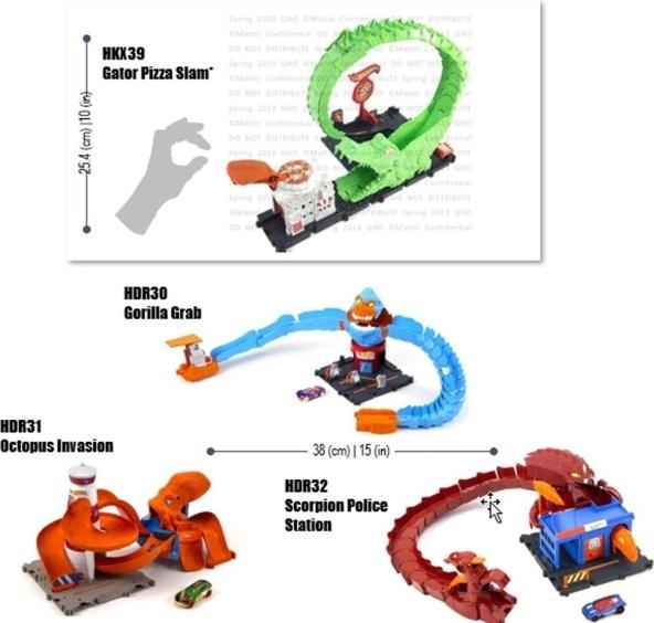 Immagine prodotto Hot Wheels Laboratorio City Nemesis (1 pezzo - assortito)